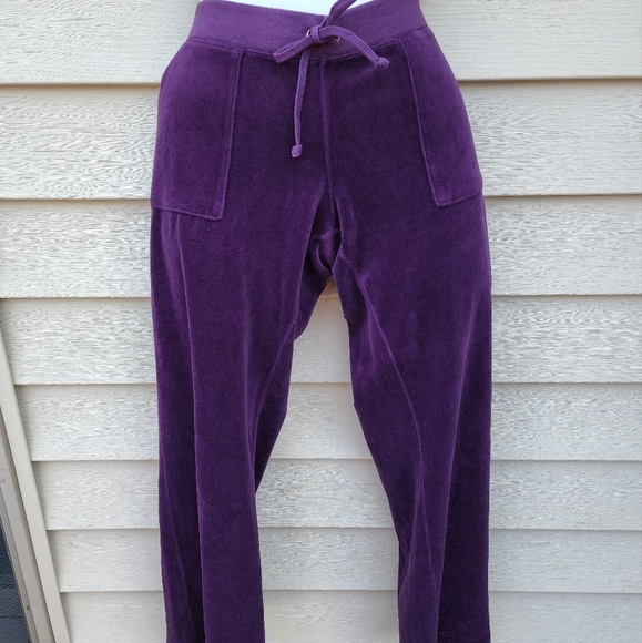 (Authentic) Vintage Juicy Couture Velour Track Suit - Picture 10 of 16